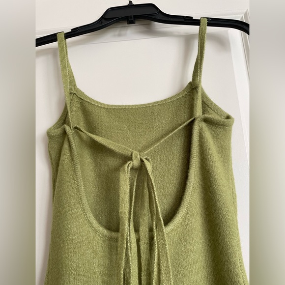 Line and Dot green knit sweater midi dress - Picture 5 of 7